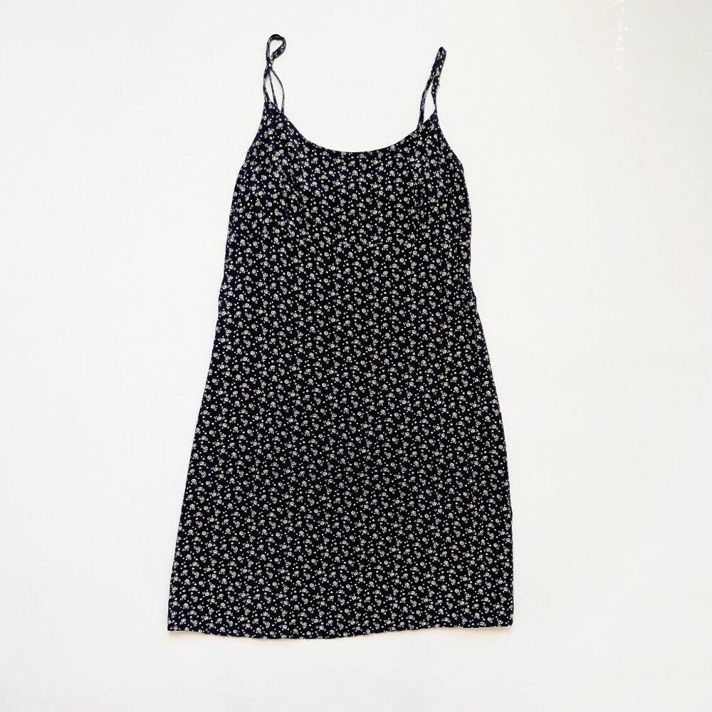 Brandy Melville Navy Floral Mini Dress